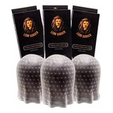 Touca De Silicone Reflexo Alinhado Luzes Leon Barber Tam P