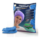 Touca Elastico Descartavel Cores Diversas C 100 Protdesc Tnt Cor Azul