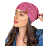 Touca Gorro Boina Caída Beanie Lã