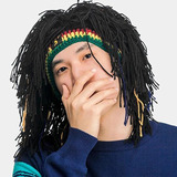 Touca Gorro Crochê Reggae Bob Marley