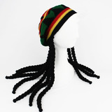 Touca Gorro Crochê Reggae Bob Marley Rastafari Dreadlocks