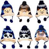 Touca Infantil Gorro De Criança Com Pompom Chapéu De Inverno