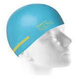 Touca Natação Silicone Speedo Flat Neon Cor Azul Neon Tamanho Único