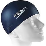 Touca Natação Speedo Big Cap Sillicone Cabelos Volumosos Marinho 