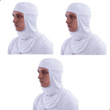 Touca Ninja Balaclava Branca Cozinha Industrial 3 Unidades