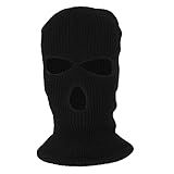 Touca Ninja Balaclava Mascara Motoqueiro Militar Tatica Três Orifícios
