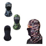 Touca Ninja Balaclava Tática Militar Moto Paintball 3 Cores