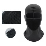 Touca P Ciclismo Balaclava Termica Uv50 Tecido Respiravel Cor Preto