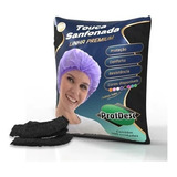Touca Sanfonada Descartável Black Protdesc C 100 Un