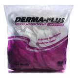 Touca Sanfonada Descartavel Tnt Branca Derma Plus C 100 Unid