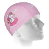 Touca Tecido Natação Infantil Speedo Fun Cap 2 A 4 Anos Cor Rosa Unicórnio