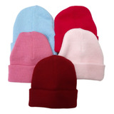 Touca Touquinha Gorro Bebê Infantil Tricot Tricô