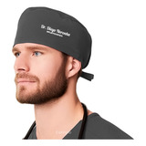 Toucas Bordadas Personalizada Medica