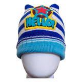 Toucas Infantil Bebê Com Cacho Pompom Frio Inverno