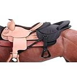 Tough 1 Ride - Saddle Behind Tandem Para Sela Ocidental- Preto