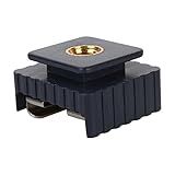 TOUISEDGI Adaptador De Sapata Equipamento Conversor De Montagem De Adaptador De Sapata Quente Leve E Resistente De 1 4 Para Suporte De Luz De Suporte De Flash De Câmera