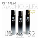 Touti Kit Macho Alfa 03 Perfumes 02 22 52 212 Vip Men Vip Sauvage One Vip Million Os Mais Vendidos Alta Fixação