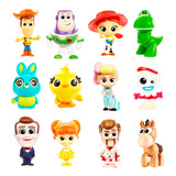 Toy Story 4 - Mini Figura - 3 Cm - Set C/ 12 - Mattel