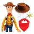 Toy Stoy Chapéu Estrela Sheriff Bandana Vermelha Fantasia