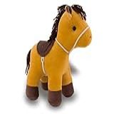 Toybrink Cavalinho De Pelúcia 30cm Anti Alérgico