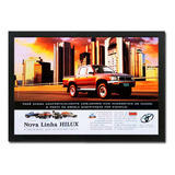 Toyota Hilux 1998 - Quadro Propaganda Original De Revista 2
