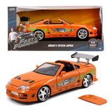Toyota Supra Velozes E Furiosos 1 24 Brian Com Caixa