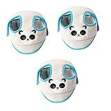 Toyvian 3 Pecas Capacete Infantil Chapéu De Segurança Para Crianças Capacete De Proteção De Cabeça Infantil Capacete Macio Infantil Bebê Esponja Encosto De Cabeça Criança Pequena