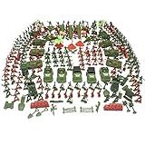 Toyvian 307 Pcs Homens Bonecos De A O Soldados Golpeando A Figura Da Equipe Militar Playset Soldado Bonecos De Bolo Para Crian As Suprimentos De Lembrancinhas Soldados Miniaturas