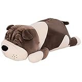 Toyvian Boneca Shar Pei Travesseiro De Pelúcia Kawaii De Pelúcia Abraçando Brinquedo Cachorrinho De Pelúcia Animal De Travesseiro De Corpo De Pelúcia Cachorro Boneca Ampla Bebê Pp Algodão