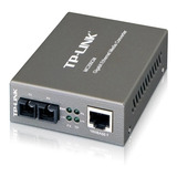 Tp Link Conversor Mídia Fibra Gigabit De Multi modo Mc200cm