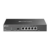 Tp-link Multi-wan High-performance Wired Vpn Router | Increased Network Capacity| Spi Firewall | Omada Sdn Integrated | Load Balance | Lightning Protection | Limited Lifetime Protection (tl-er7206)