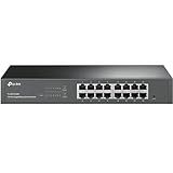 Tp Link Switch Easy Smart Gigabit De 16 Portas Tl Sg1016de