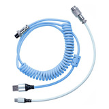 Tpe Metal 1 7m Coiled Usb