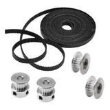 Tr8 2 Polias Gt2 20 Dentes 2 Mts Correia Peças
