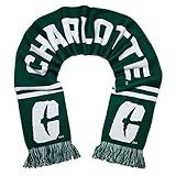 Tradition Scarves Cachecol Charlotte 49ers - Unc Charlotte Tricotado Clássico, Cores Oficiais Do Time, One Size