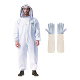Traje De Apicultura Pro Longads  Tamanho Xl  Com Guantes