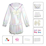 Traje De Fantasia Para Âncoras Femininas Forte Dependência