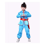 Traje Infantil De Wushu Camisa