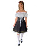 Traje Típico Alemão Feminino Frida Oktoberfest