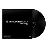 Traktor Scratch Time Code Vinyl Mk2-black-pronta Entrega