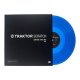 Traktor Scratch Time Code Vinyl Mk2 blue pronta Entrega