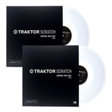 Traktor Scratch Time Code Vinyl Mk2-clear-kit (02) Unidade+e