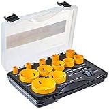 Tramontina 42620515 Jogo De Serras Copo Bi Metálica 15 Peças Laminas Bi Metálicas Dentes Em Aço