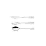 Tramontina 66970020 Jogo De Talheres Infantil Aço Inox Com 3 Peças- Prata