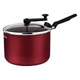 Tramontina PIPOQUEIRA 20CM 3 5L LORETO VERMELHO   ALUMINIO COM REVESTIMENTO ANTIADERENTE