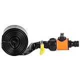 Trampolim Sprinkler Verão Laranja Estilo Conector De Refrigeração Sprinkler Mangueira Ferramenta Jogar Para Mangueira Rega Utensílio água Kits Jardim 15m 49 2 Pés 