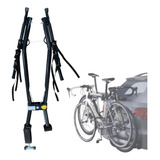 Trans Bike Preto Plus Suporte De Até 2 Bicicletas Para Carro