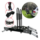 Transbike Engate Suporte P 3 Bikes Placa E Sinalizador Led