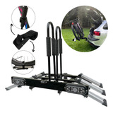 Transbike Plataforma Engate Para 3 Bikes Reclinável Led