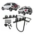 Transbike Suporte P/ 3 Bikes Estepe P/ Ecosport Crossfox